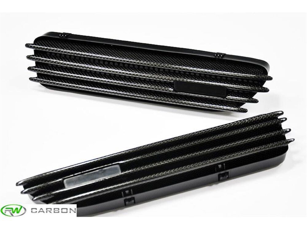 RW Carbon BMW E46 M3 Carbon Fiber Fender Grilles - Image 2