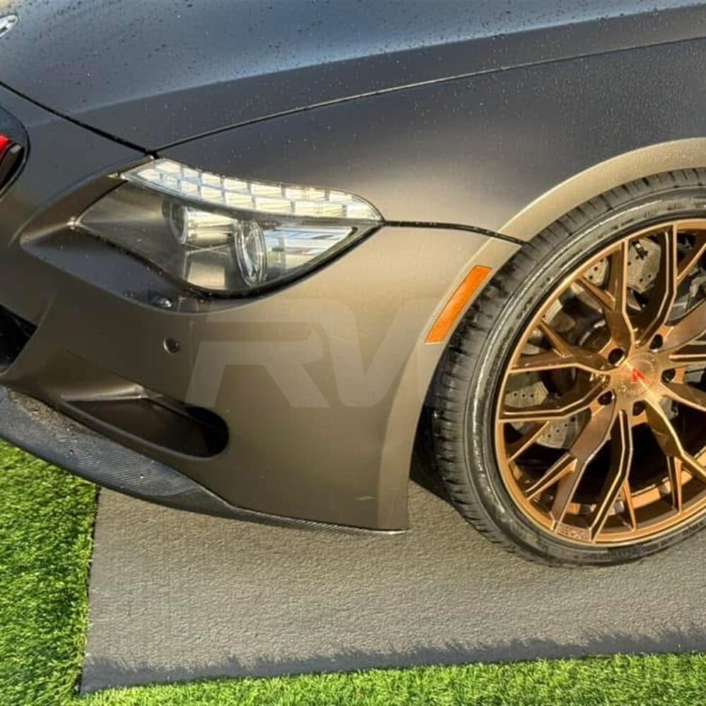 RW Carbon BMW E63 E64 M6 Carbon Fiber DTM Front Lip Spoiler