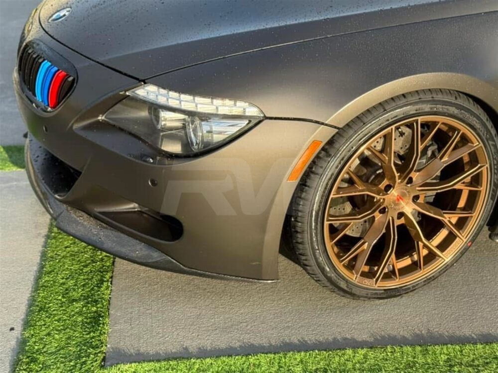 RW Carbon BMW E63 E64 M6 Carbon Fiber DTM Front Lip Spoiler