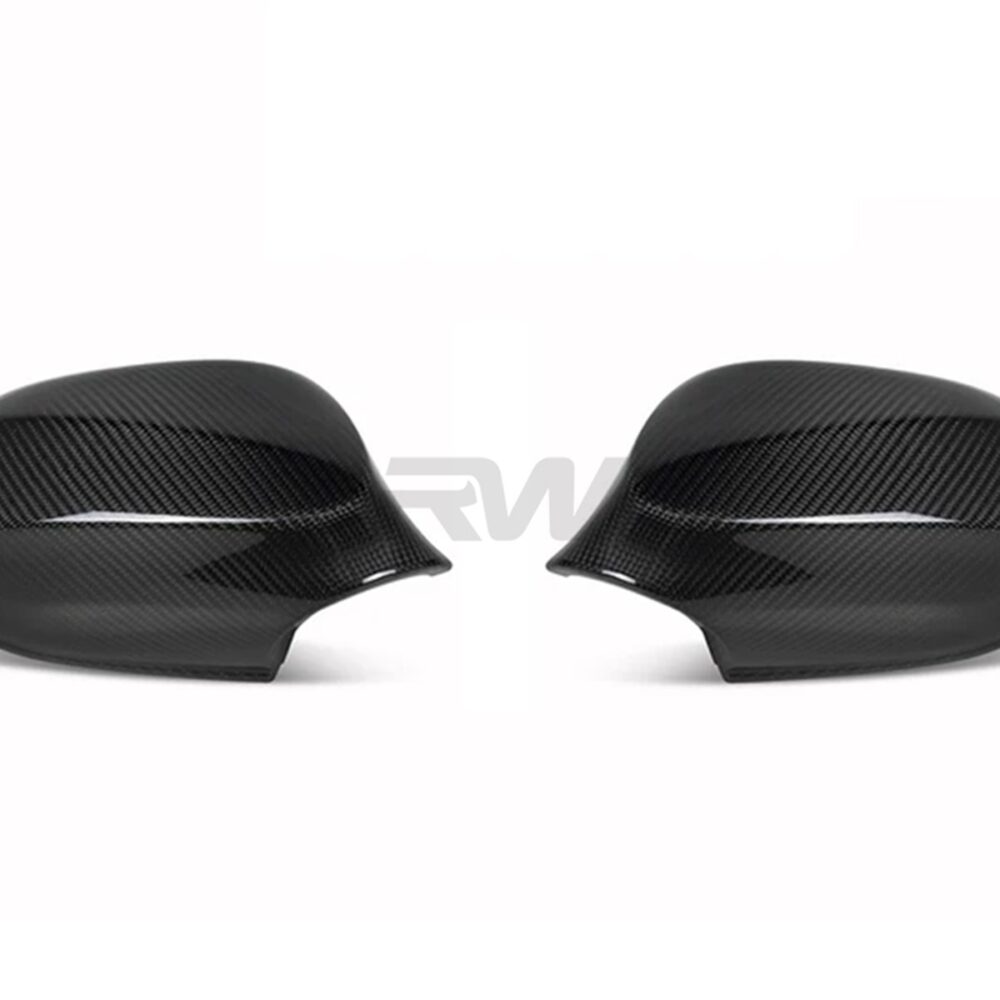 RW Carbon BMW E82 1-Series LCI Carbon Fiber Mirror Caps