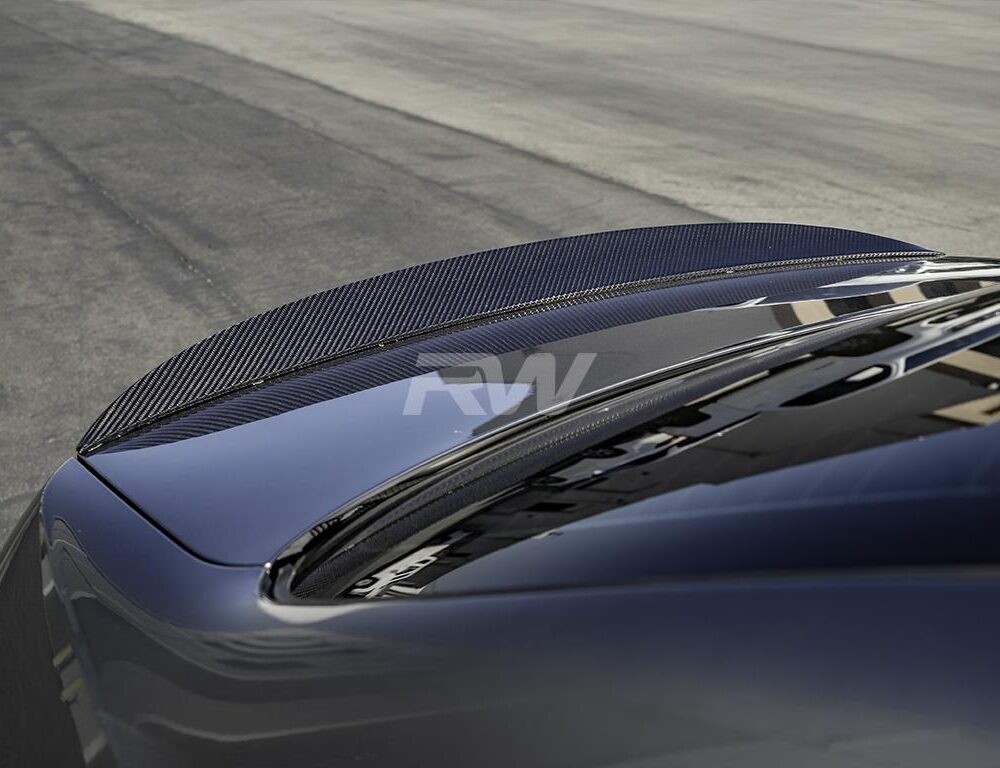 Alternative view of RW Carbon BMW E92 Carbon Fiber Perf. Style Trunk Spoiler