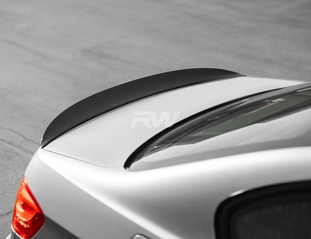 RW Carbon BMW E92 M3 1x1 Carbon Fiber Perf Style Trunk Spoiler