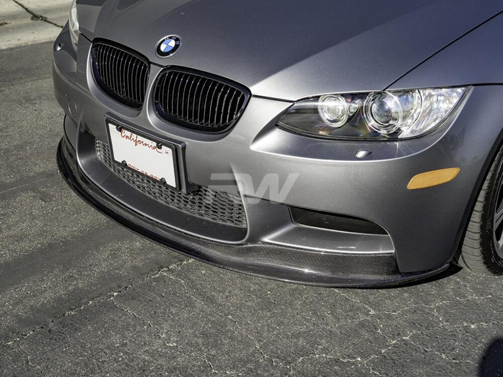 RW Carbon BMW E9X M3 Carbon Fiber Arkym Style Front Lip - Image 6