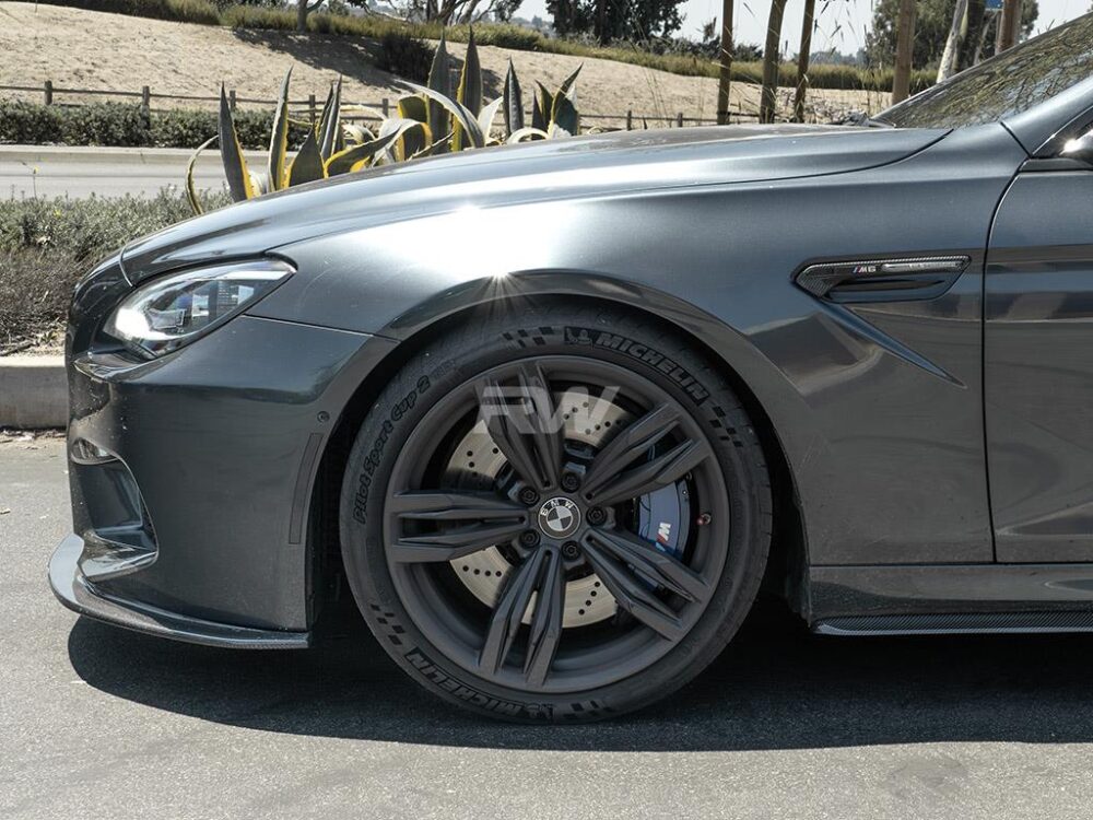 RW Carbon BMW F06 DTM Carbon Fiber Side Skirt Extensions - Image 8