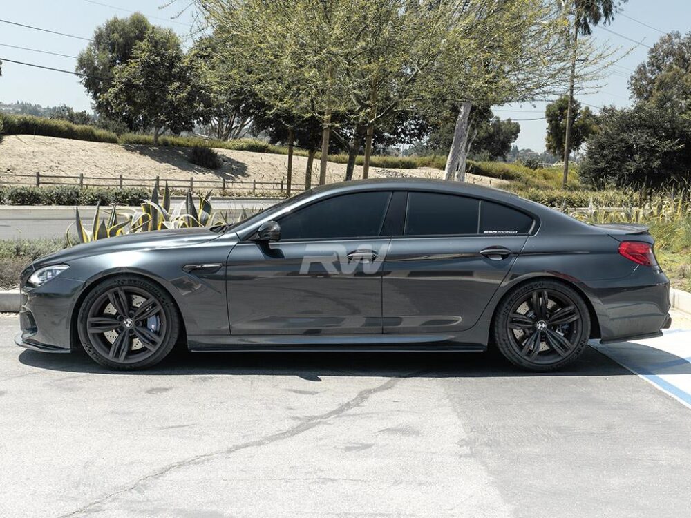 RW Carbon BMW F06 DTM Carbon Fiber Side Skirt Extensions - Image 10
