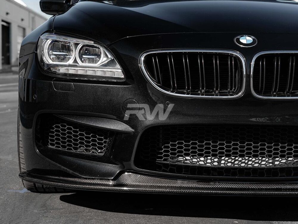 RW Carbon BMW F06 F12 F13 M6 Kholen Style CF Front Lip - Image 3