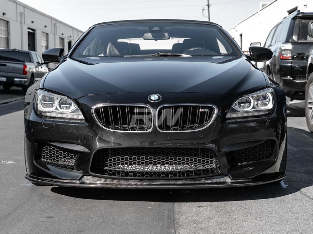 RW Carbon BMW F06 F12 F13 M6 Kholen Style CF Front Lip - Image 2