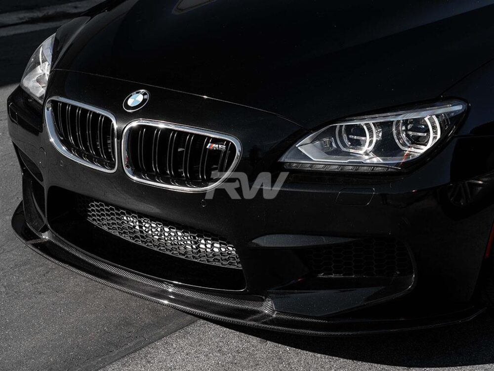 RW Carbon BMW F06 F12 F13 M6 Kholen Style CF Front Lip - Image 4