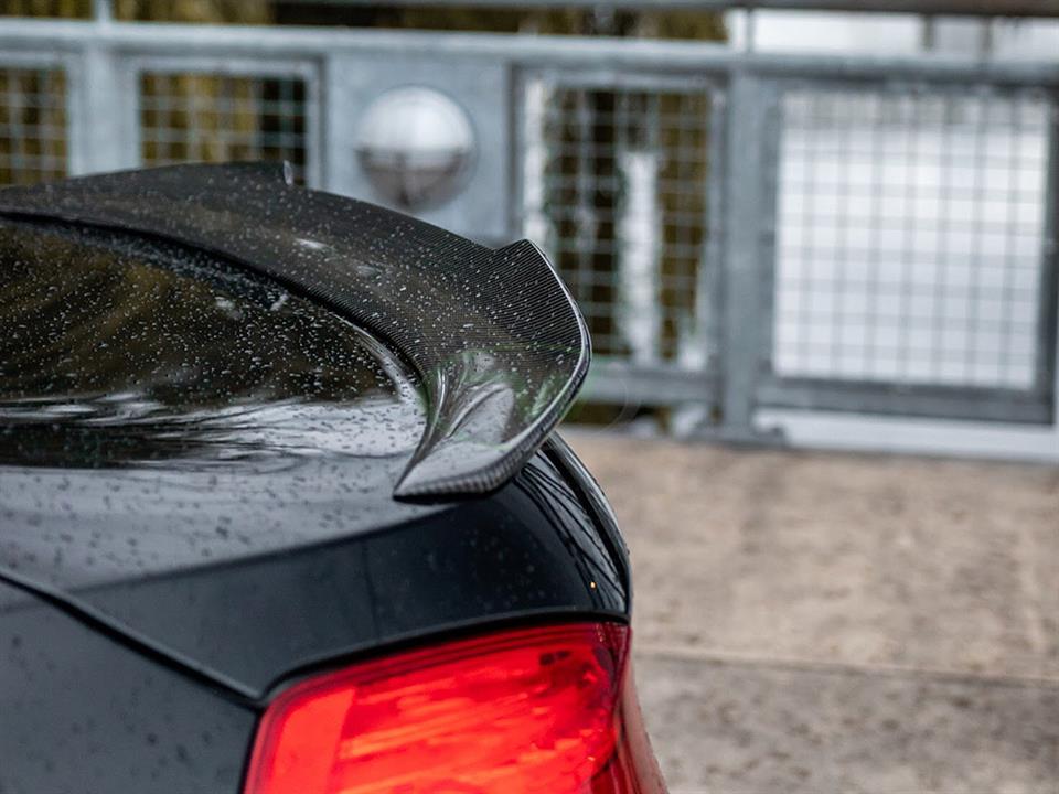 Alternative view of RW Carbon BMW F06 F13 GTX Carbon Fiber Trunk Spoiler