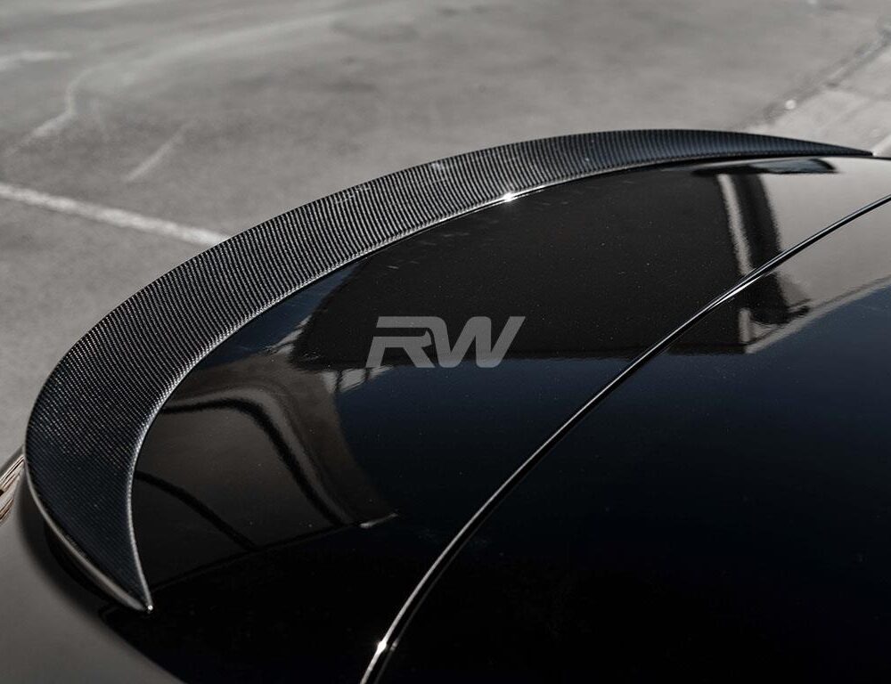 RW Carbon BMW F06 F13 Perf Style Carbon Fiber Trunk Spoiler