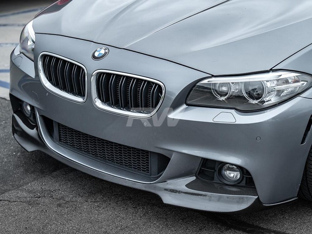 RW Carbon BMW F10 M Sport DTM Carbon Fiber Front Lip - Image 7