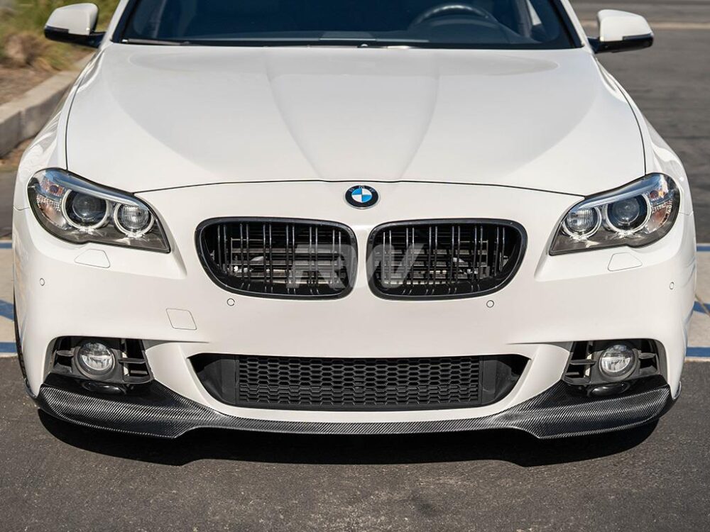 RW Carbon BMW F10 M Sport DTM Carbon Fiber Front Lip - Image 2