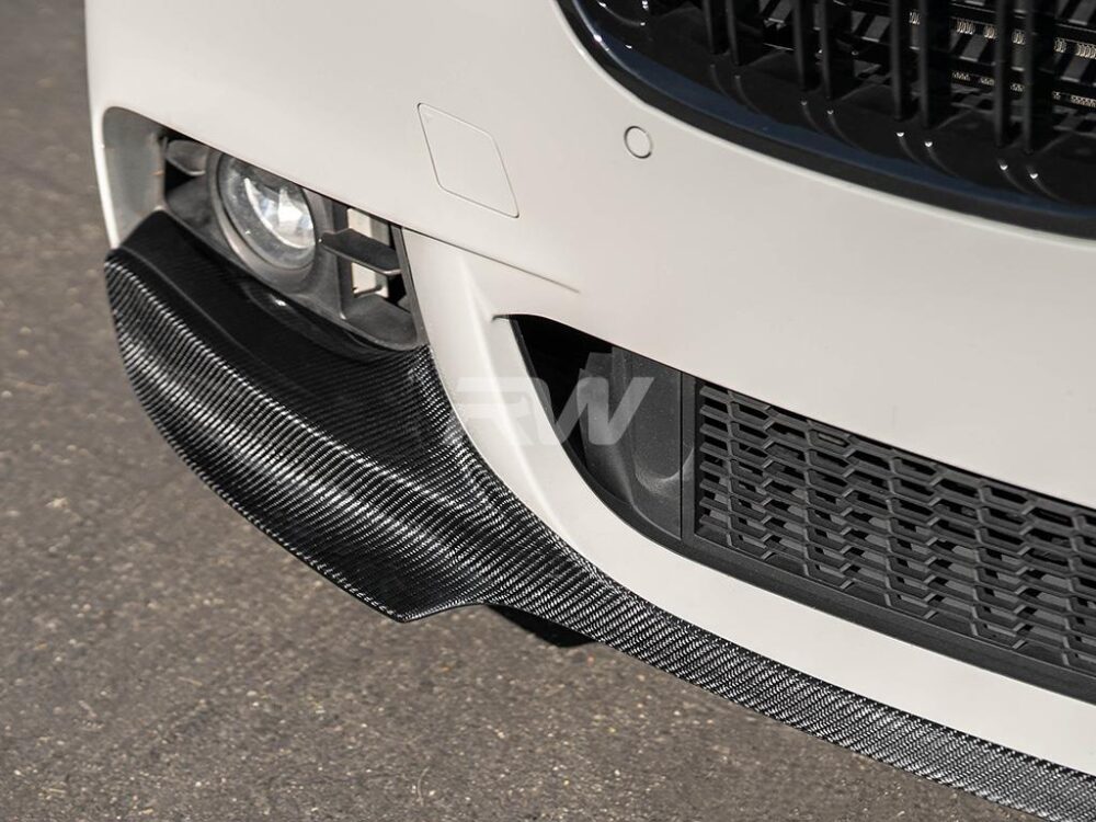 RW Carbon BMW F10 M Sport DTM Carbon Fiber Front Lip - Image 3