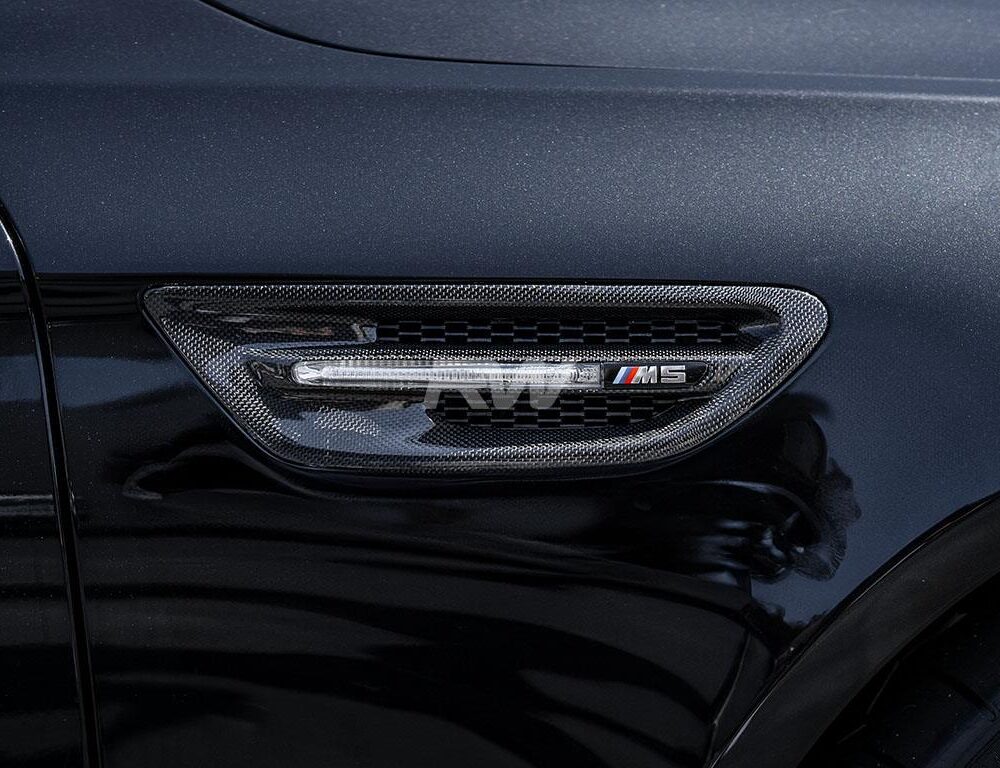 RW Carbon BMW F10 M5 Carbon Fiber Fender Grilles