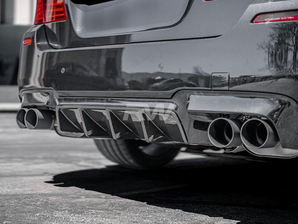 RW Carbon BMW F10 M5 Type I Carbon Fiber Center Diffuser