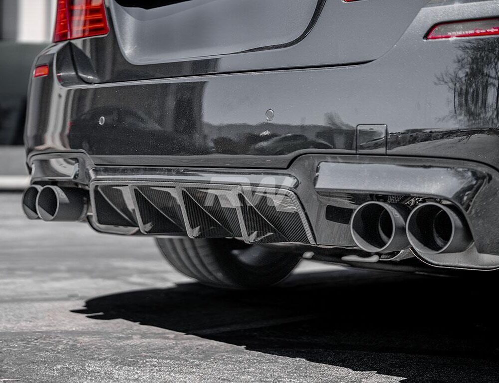 RW Carbon BMW F10 M5 Type I Carbon Fiber Center Diffuser