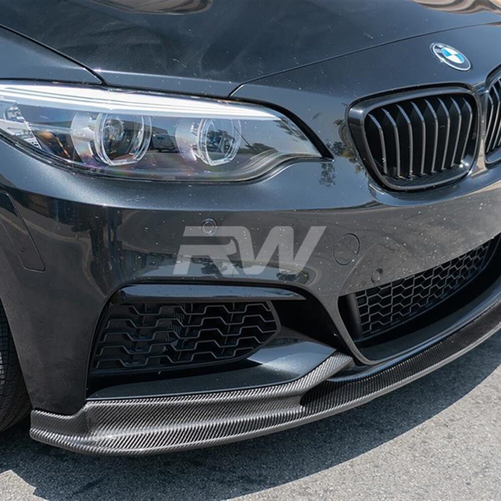 RW Carbon BMW F22 F23 3D Style Carbon Fiber Front Lip