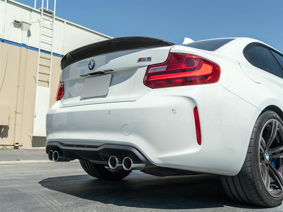 RW Carbon BMW F22 F87 RWS Carbon Fiber Trunk Spoiler