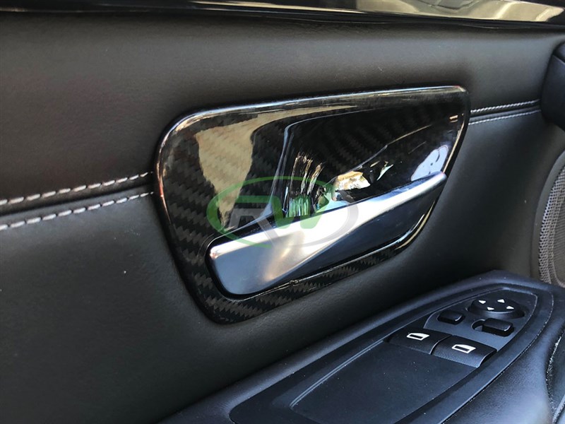 Alternative view of RW Carbon BMW F30 F32 F8x Carbon Fiber Door Handle Trims