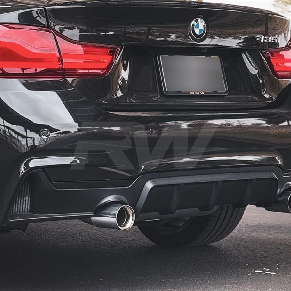 RW Carbon BMW F32 F33 F36 Performance Style Black Diffuser