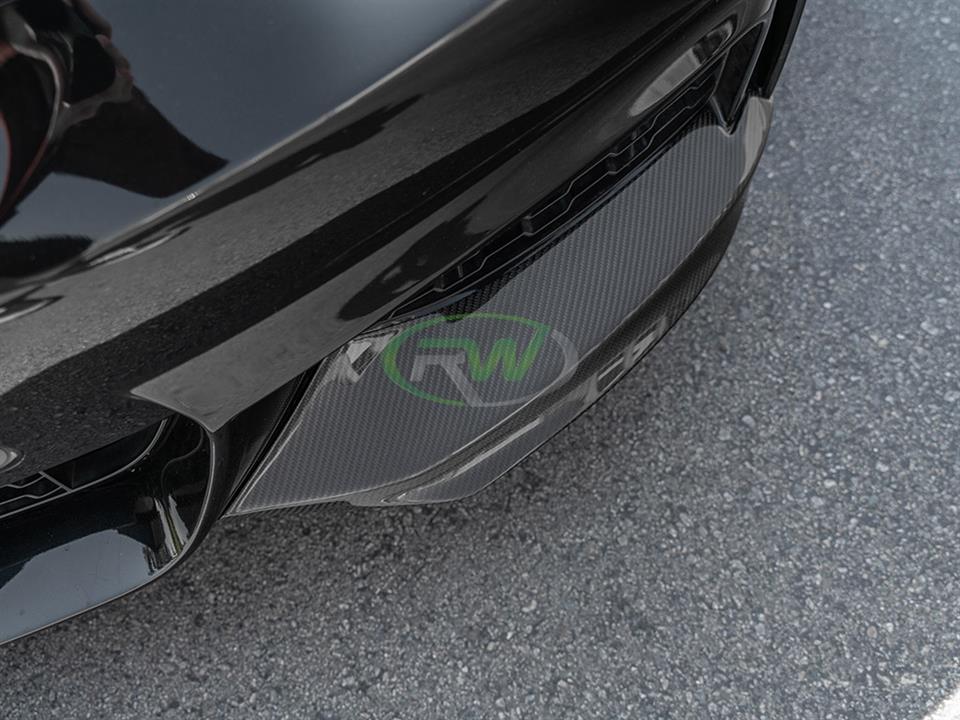 RW Carbon BMW F32 F33 F36 Performance Style CF Splitters
