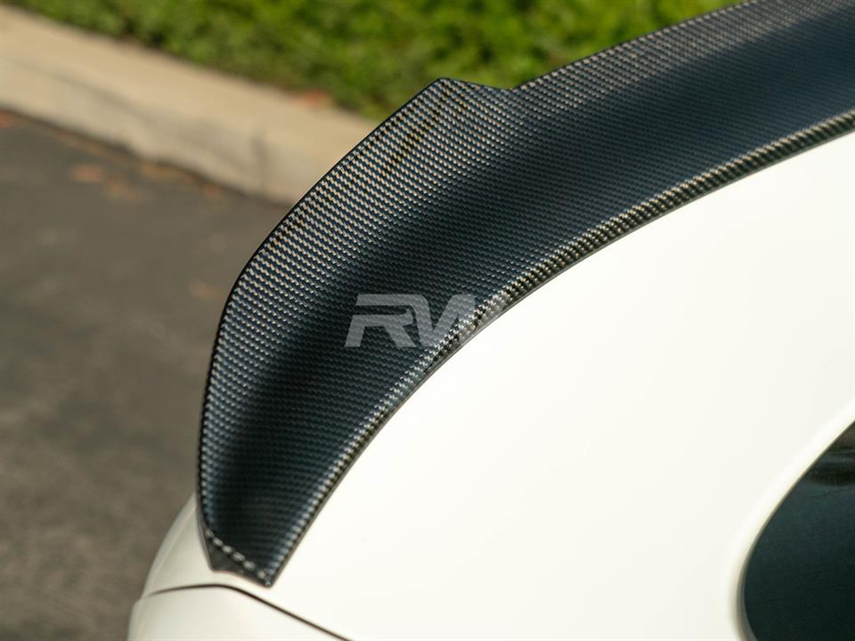 RW Carbon BMW F36 GTX Carbon Fiber Trunk Spoiler