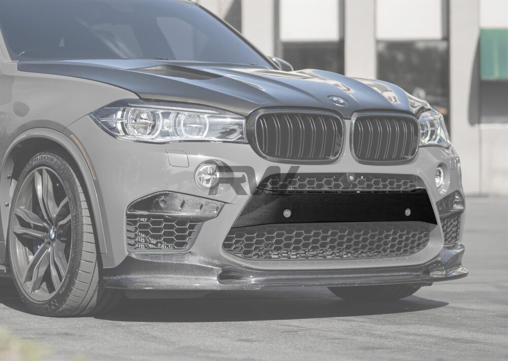 RW Carbon BMW F85 X5M F86 X6M Carbon Fiber Front Bumper Trim