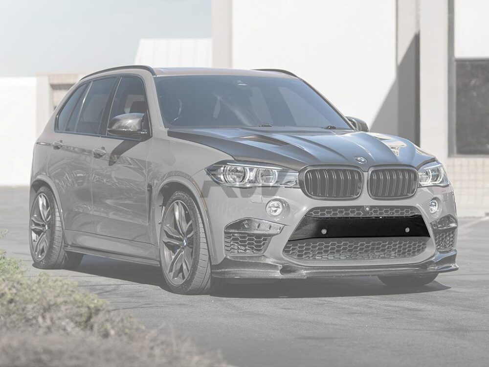 RW Carbon BMW F85 X5M F86 X6M Carbon Fiber Front Bumper Trim - Image 3