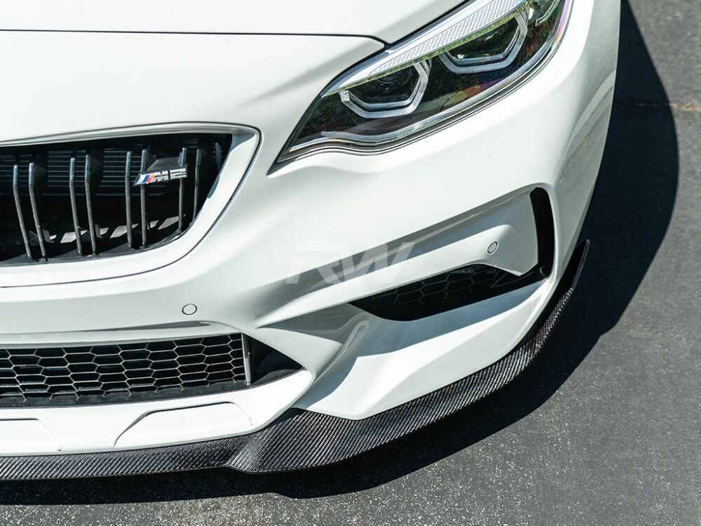 RW Carbon BMW F87 M2 Comp CS Style CF Front Lip - Image 7