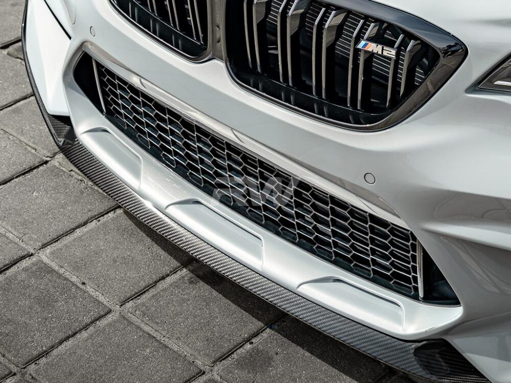 RW Carbon BMW F87 M2 Competition Carbon Fiber Front Lip - Image 9