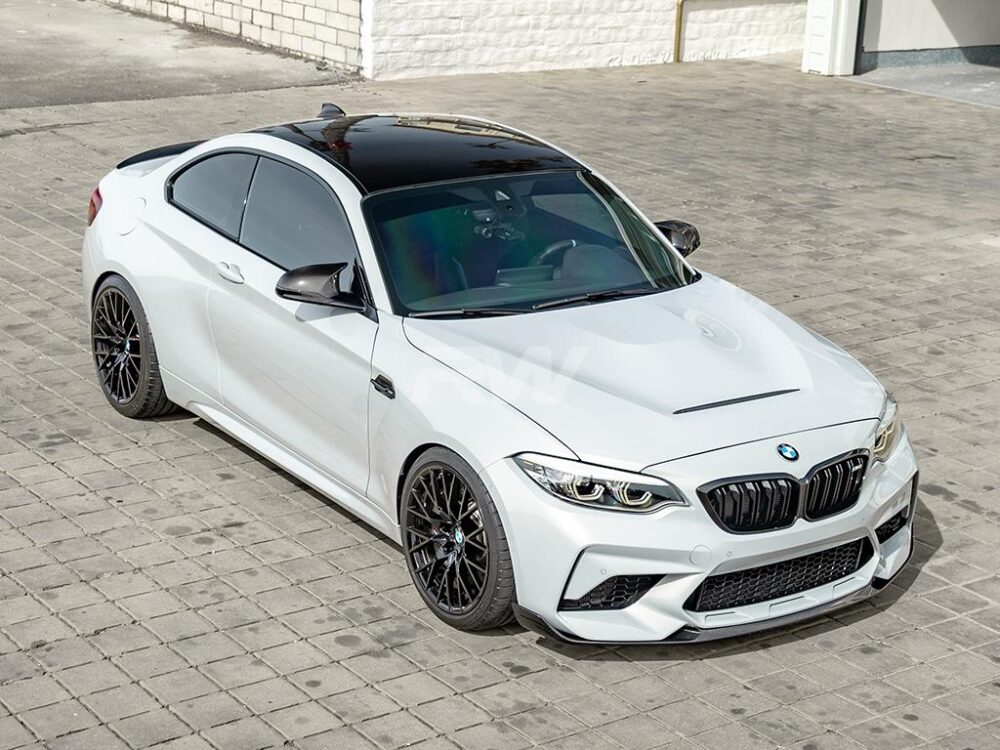 RW Carbon BMW F87 M2 F22 F23 GTS Style Aluminum Hood - Image 3