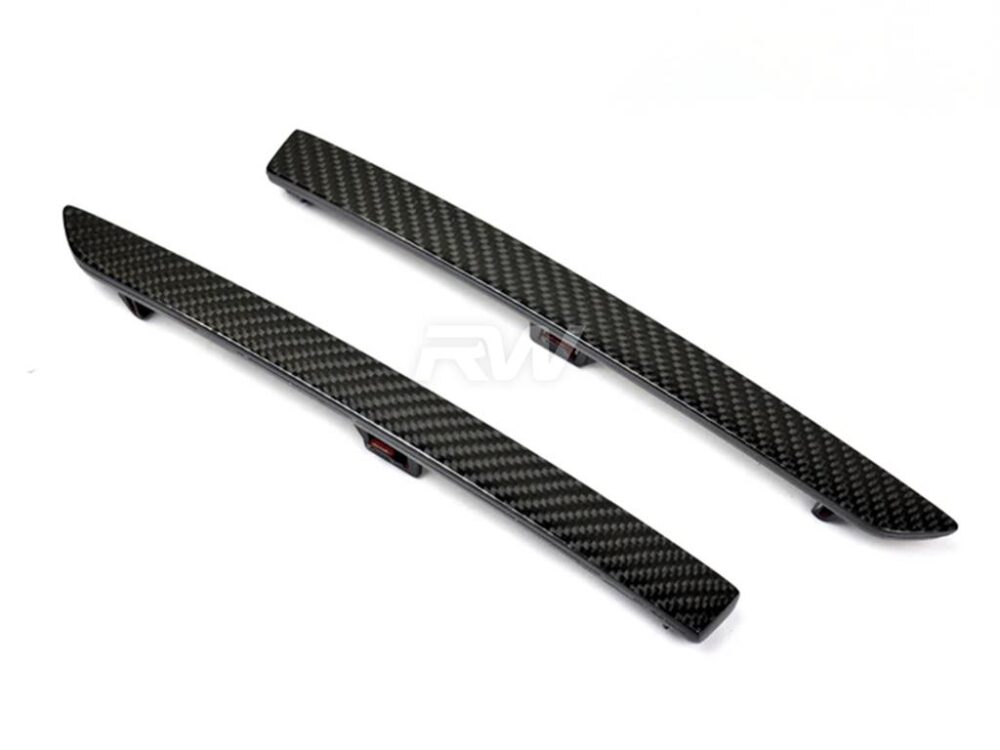 RW Carbon BMW F8X M3 M4 Carbon Fiber Rear Bumper Reflectors - Image 2