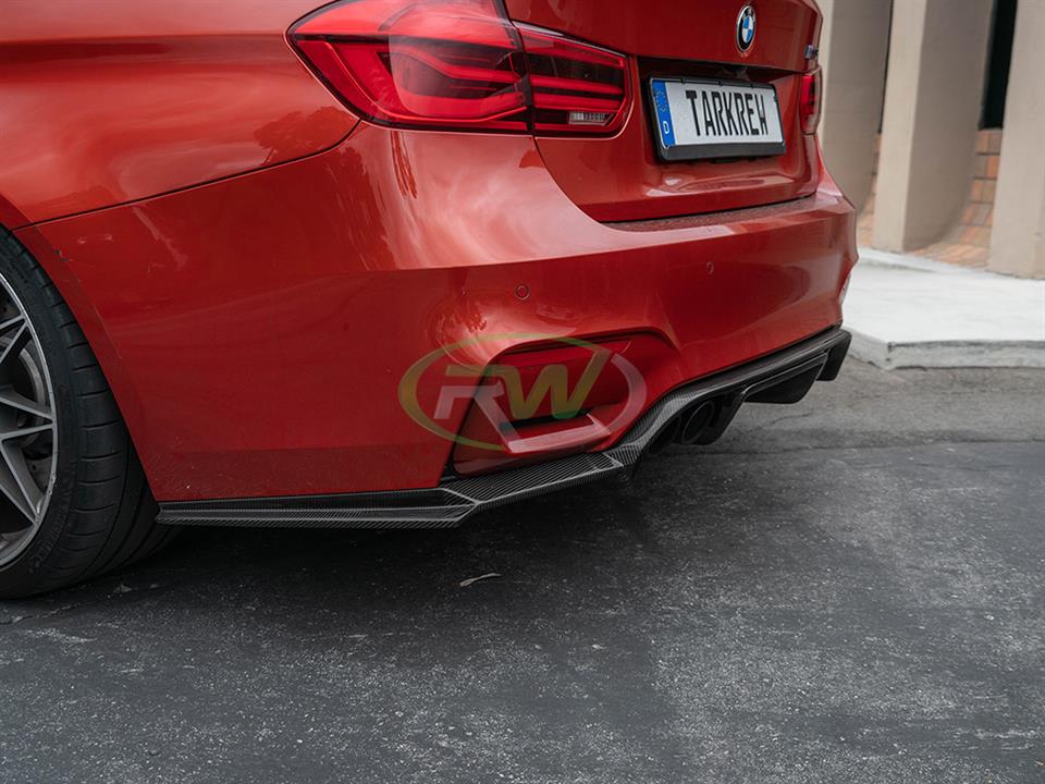 RW Carbon BMW F8X M3 M4 Exotics Style Carbon Fiber Diffuser