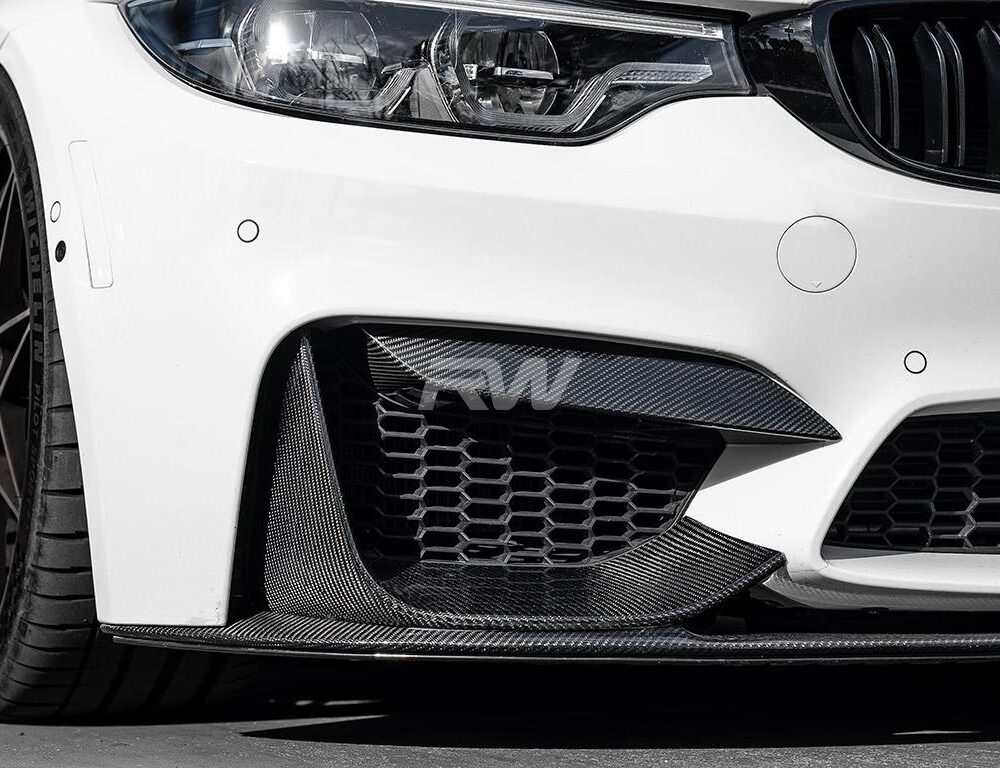 RW Carbon BMW F8X M3/M4 Carbon Fiber Slim Splitters