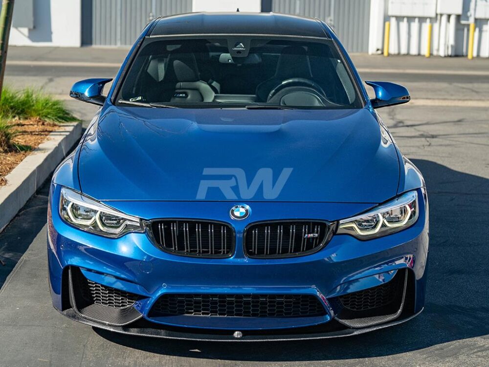 RW Carbon BMW F8X M3/M4 Performance Style CF Lip Spoiler - Image 37