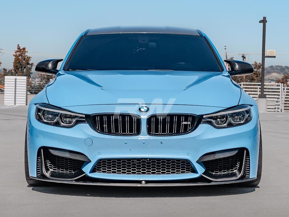 RW Carbon BMW F8X M3/M4 Performance Style CF Lip Spoiler - Image 32