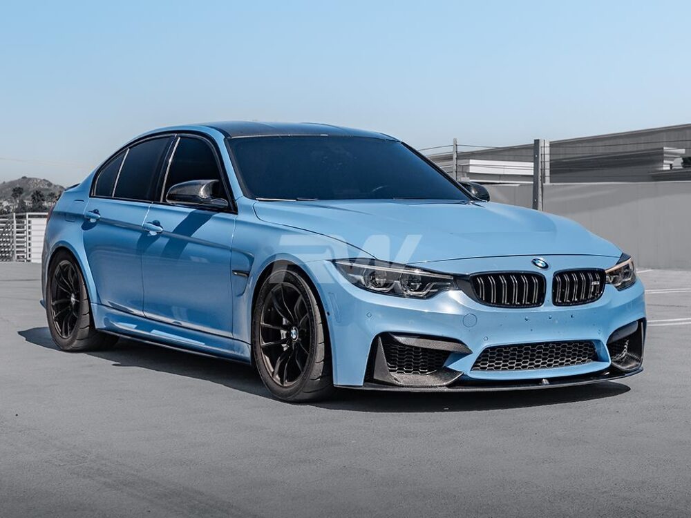 RW Carbon BMW F8X M3/M4 Performance Style CF Lip Spoiler - Image 33