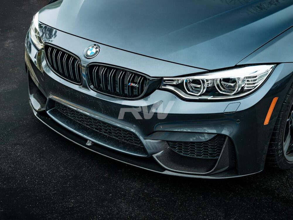 RW Carbon BMW F8X M3/M4 Performance Style CF Lip Spoiler - Image 36