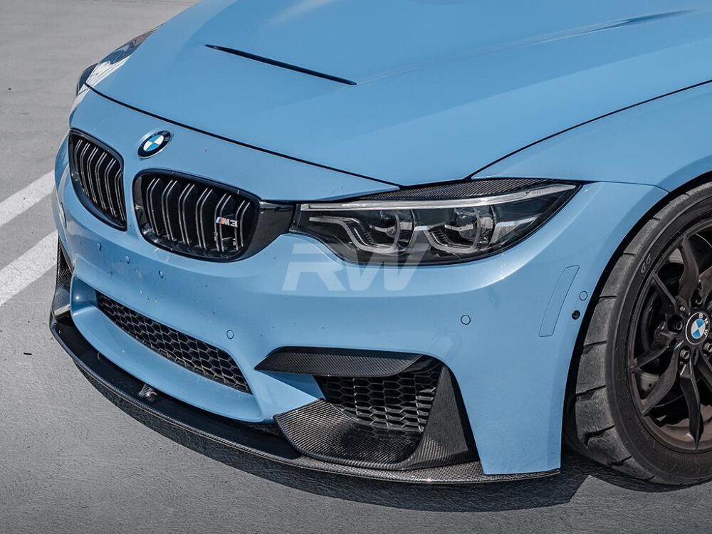 RW Carbon BMW F8X M3/M4 Performance Style CF Lip Spoiler - Image 34