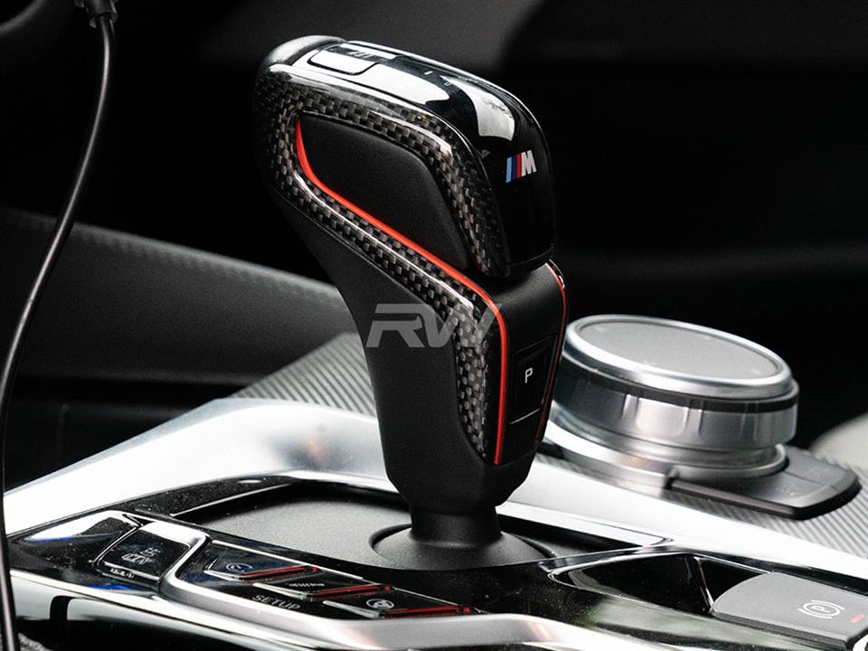 RW Carbon BMW F90 F97 F98 Carbon Fiber Gear Selector
