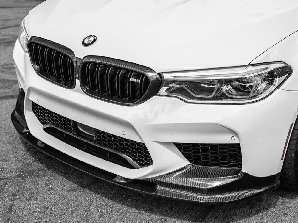 RW Carbon BMW F90 M5 3D Style Carbon Fiber Front Lip