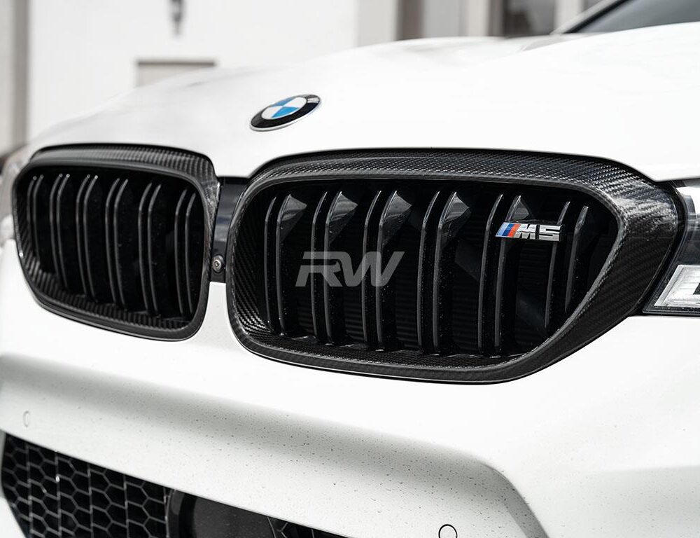 RW Carbon BMW F90 M5 Carbon Fiber Grille Surrounds