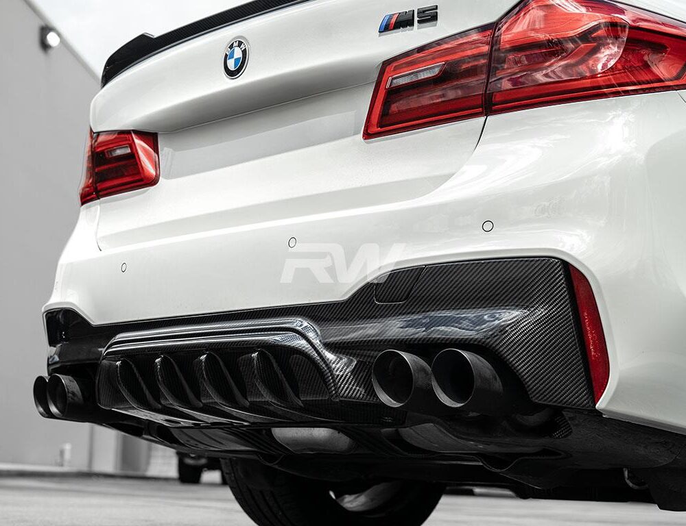 RW Carbon BMW F90 M5 DTM+ Carbon Fiber Rear Diffuser