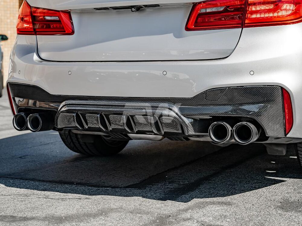 RW Carbon BMW F90 M5 DTM+ Carbon Fiber Rear Diffuser - Image 10
