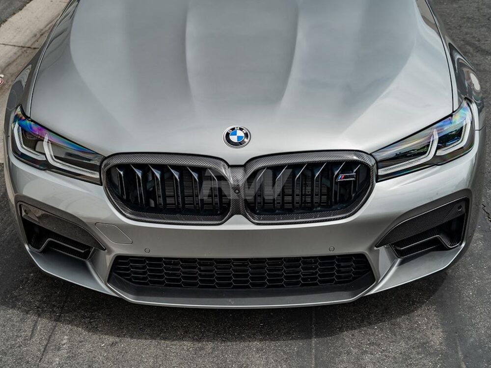 RW Carbon BMW F90 M5 G30 LCI CF Grille Surrounds - Image 3