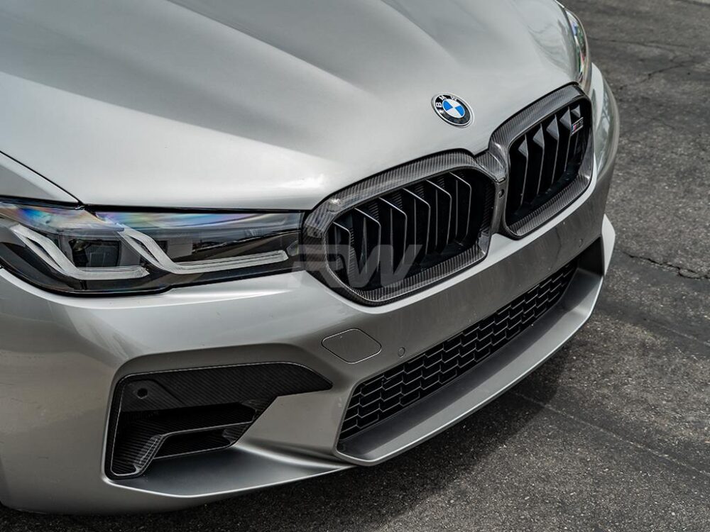 RW Carbon BMW F90 M5 G30 LCI CF Grille Surrounds - Image 2