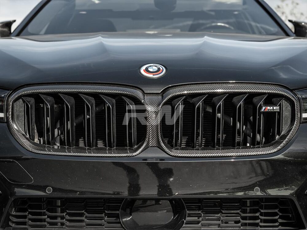 RW Carbon BMW F90 M5 G30 LCI CF Grille Surrounds - Image 10