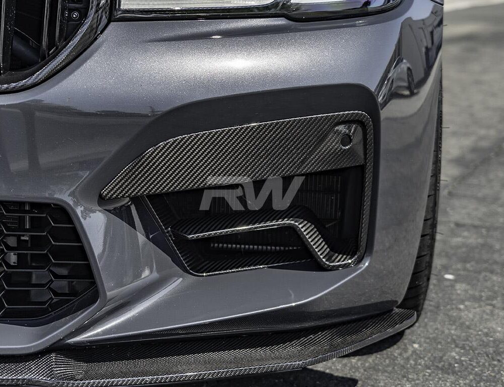 RW Carbon BMW F90 M5 LCI Carbon Fiber Duct Trims
