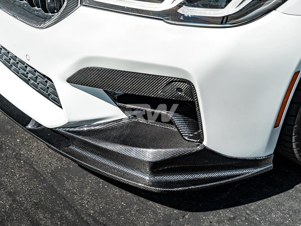RW Carbon BMW F90 M5 LCI Carbon Fiber Duct Trims - Image 6