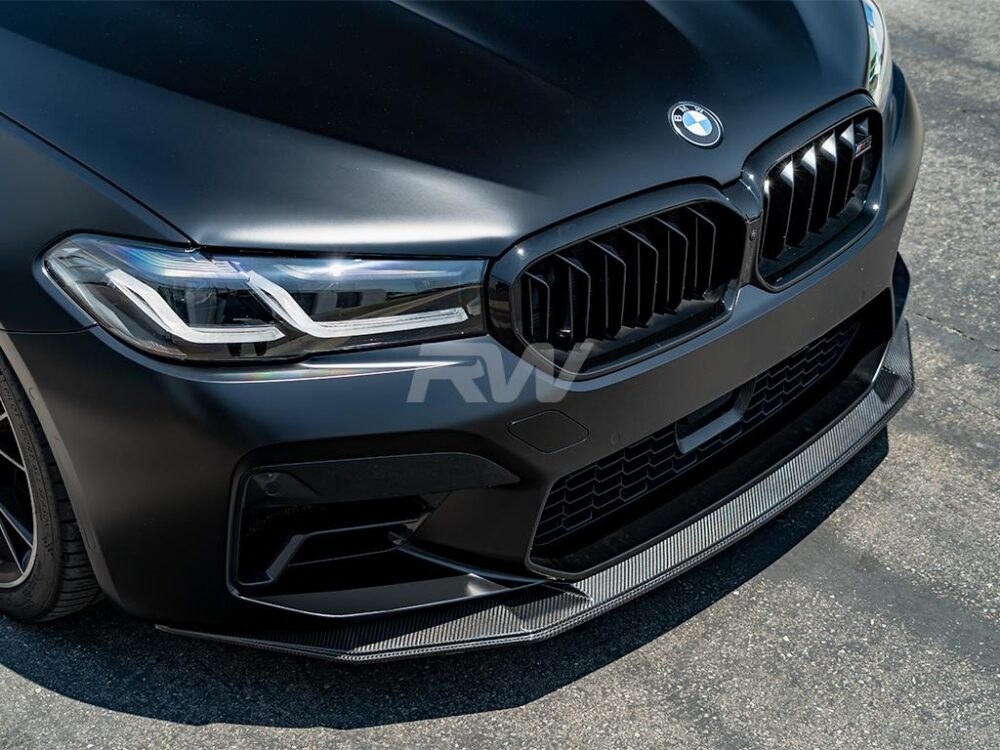 RW Carbon BMW F90 M5 LCI GTS Style Carbon Fiber Front Lip